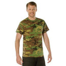 Rothco Woodland Camo T-Shirt With Pocket. Item