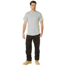 Rothco Solid Color T-Shirt with Cotton / Polyester Blend. Item