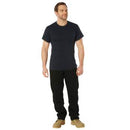 Rothco Solid Color T-Shirt with Cotton / Polyester Blend. Item