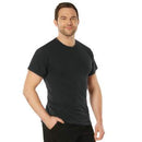 Rothco Solid Color T-Shirt with Cotton / Polyester Blend. Item
