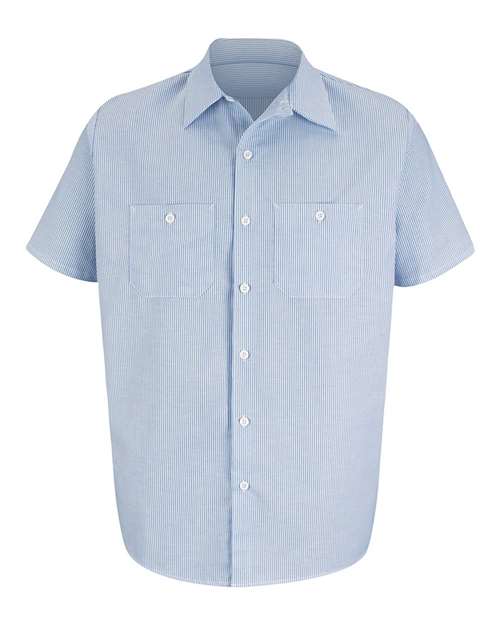 Red Kap Industrial Stripe Work Shirt SL20