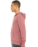 BELLA + CANVAS Sponge Fleece Full-Zip Hoodie 3739 - Mauve