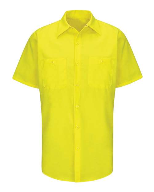 Red Kap Enhanced & Hi-Visibility Work Shirt - Tall Sizes SY24T