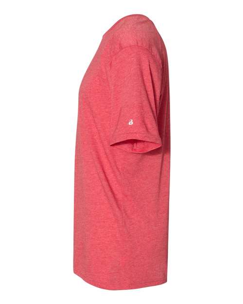 Badger Triblend Performance T-Shirt 4940 - Red Heather