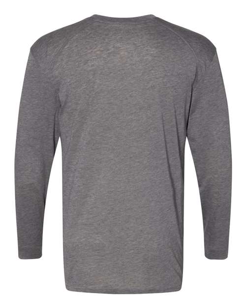 Badger Triblend Performance Long Sleeve T-Shirt 4944 - Graphite Heather