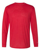 Badger Triblend Performance Long Sleeve T-Shirt 4944 - Red