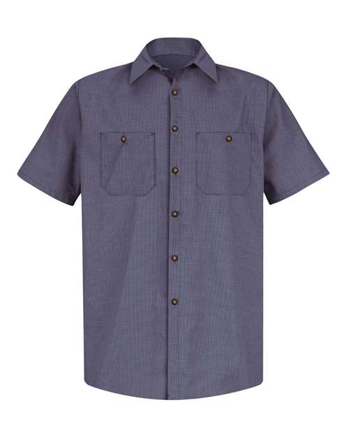 Red Kap Premium Short Sleeve Work Shirt - Tall Sizes SP20T