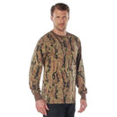 Rothco Long Sleeve Color Camo T-Shirt. Item