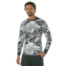 Rothco Long Sleeve Color Camo T-Shirt. Item