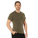 Rothco Solid Color T-Shirt with Cotton / Polyester Blend. Item