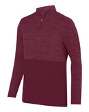 Augusta Sportswear Shadow Tonal Heather Quarter-Zip 2908