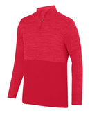 Augusta Sportswear Shadow Tonal Heather Quarter-Zip 2908