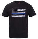 Rothco Kids Thin Blue Line US Flag T-Shirt. Item