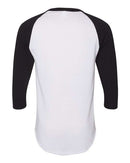 Augusta Sportswear Three-Quarter Raglan Sleeve Baseball Jersey 4420 - White/ Black