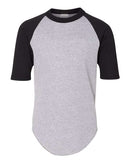 Augusta Sportswear Youth Three-Quarter Sleeve Baseball Jersey 4421