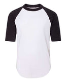 Augusta Sportswear Youth Three-Quarter Sleeve Baseball Jersey 4421