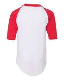 Augusta Sportswear Youth Three-Quarter Sleeve Baseball Jersey 4421