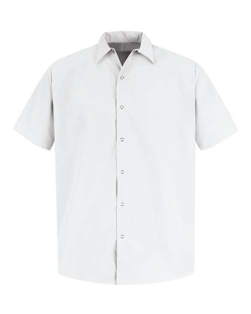 Red Kap Specialized Pocketless Polyester Work Shirt SS26