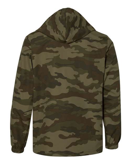 Independent Trading Co. Water-Resistant Hooded Windbreaker EXP95NB