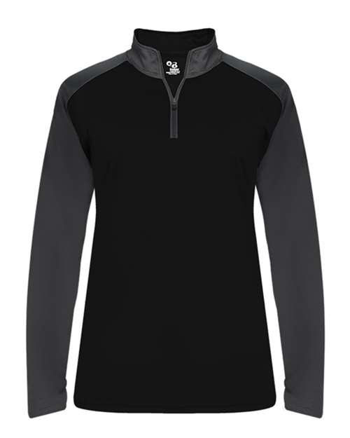 Badger Ultimate SoftLock™ Women's Sport Quarter-Zip Pullover 4008