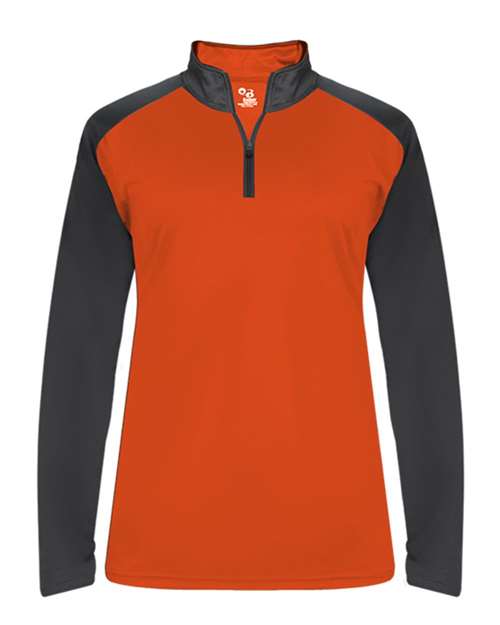 Badger Ultimate SoftLock™ Women's Sport Quarter-Zip Pullover 4008