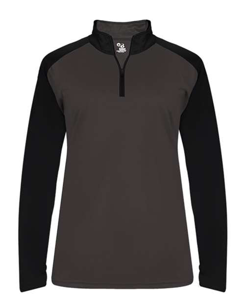 Badger Ultimate SoftLock™ Women's Sport Quarter-Zip Pullover 4008