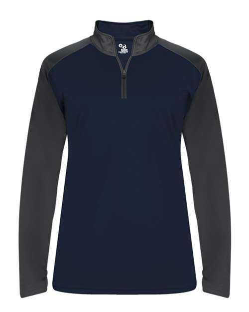 Badger Ultimate SoftLock™ Women's Sport Quarter-Zip Pullover 4008
