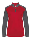 Badger Ultimate SoftLock™ Women's Sport Quarter-Zip Pullover 4008