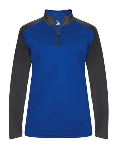 Badger Ultimate SoftLock™ Women's Sport Quarter-Zip Pullover 4008