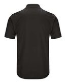 Red Kap Short Sleeve Performance Knit Pocketless Core Polo SK96 - Black