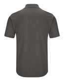 Red Kap Short Sleeve Performance Knit Pocketless Core Polo SK96 - Charcoal