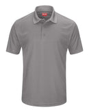 Red Kap Short Sleeve Performance Knit Pocketless Core Polo SK96 - GY-Grey