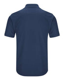 Red Kap Short Sleeve Performance Knit Pocketless Core Polo SK96 - Navy