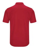 Red Kap Short Sleeve Performance Knit Pocketless Core Polo SK96 - Red