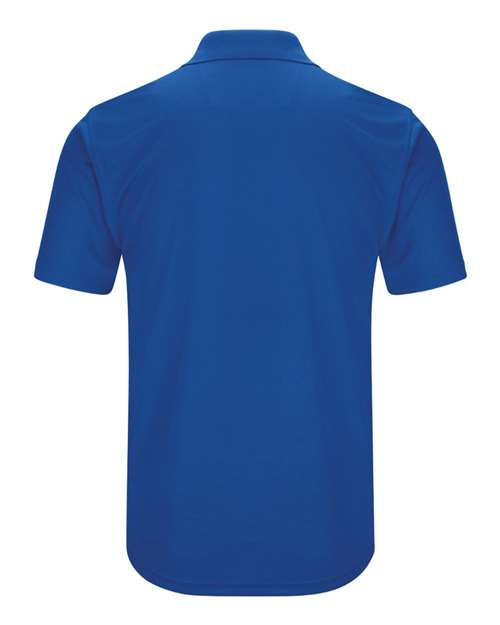 Red Kap Short Sleeve Performance Knit Pocketless Core Polo SK96 - Royal Blue