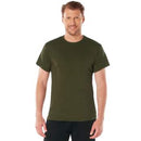 Rothco Solid Color T-Shirt with Cotton / Polyester Blend. Item