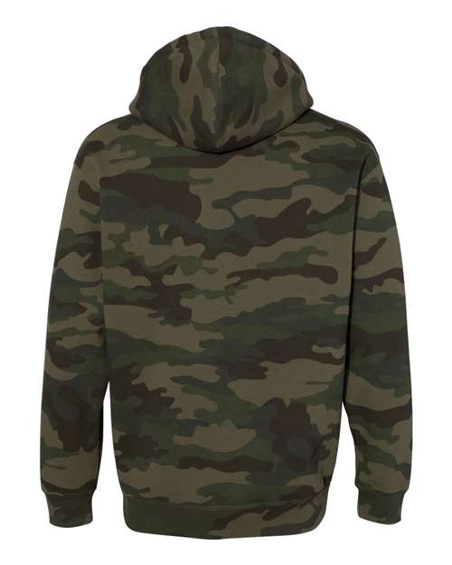 Independent Trading Co. Heavyweight Hooded Sweatshirt IND4000 - Forest Camo