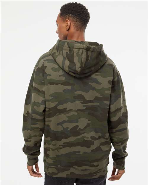 Independent Trading Co. Heavyweight Hooded Sweatshirt IND4000 - Forest Camo