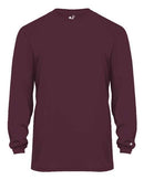 Badger Ultimate SoftLock™ Long Sleeve T-Shirt 4004 - Maroon