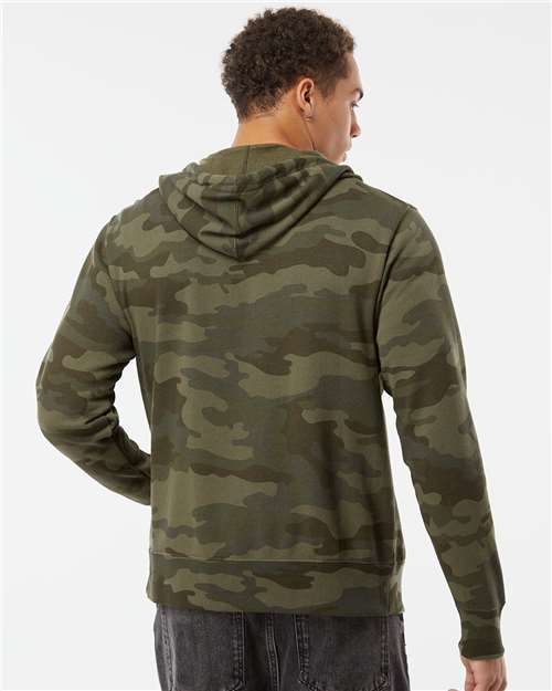 Independent Trading Co. Lightweight Full-Zip Hooded Sweatshirt AFX90UNZ