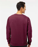 Independent Trading Co. Midweight Crewneck Sweatshirt SS3000 - Maroon