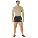 Rothco US Flag Ranger PT (Physical Training) Shorts - Black. Item