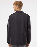 Independent Trading Co. Water-Resistant Windbreaker Coach’s Jacket EXP99CNB