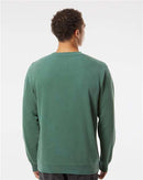 Independent Trading Co. Midweight Pigment-Dyed Crewneck Sweatshirt PRM3500 - Pigment Alpine Green