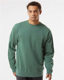 Independent Trading Co. Midweight Pigment-Dyed Crewneck Sweatshirt PRM3500 - Pigment Alpine Green