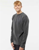 Independent Trading Co. Midweight Pigment-Dyed Crewneck Sweatshirt PRM3500 - Pigment Black
