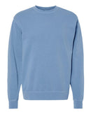 Independent Trading Co. Midweight Pigment-Dyed Crewneck Sweatshirt PRM3500 - Pigment Light Blue