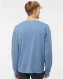 Independent Trading Co. Midweight Pigment-Dyed Crewneck Sweatshirt PRM3500 - Pigment Light Blue
