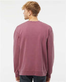 Independent Trading Co. Midweight Pigment-Dyed Crewneck Sweatshirt PRM3500 - Pigment Maroon