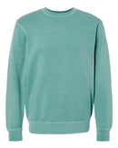 Independent Trading Co. Midweight Pigment-Dyed Crewneck Sweatshirt PRM3500 - Pigment Mint